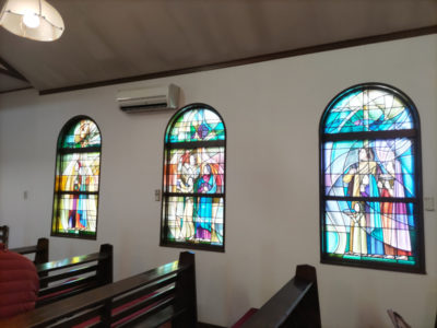 聖堂のステンドグラス