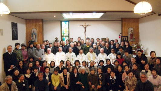 2019年1月・献堂25周年記念ミサにて